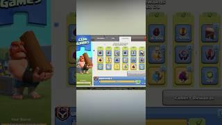 Clan Games Rewards Collection #clashofclans #shorts #coc #clangames #clangamesrewards