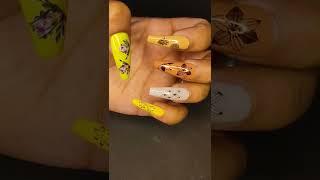 5 Easy and simple nail art designs #youtubeshorts #shorts #viralshorts #trending