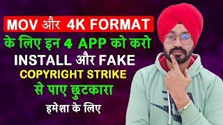 Top 4 Professional VIDEO EDITING Apps For Android | By Sandeep Bhullar  Easy Work On Simple Mobile