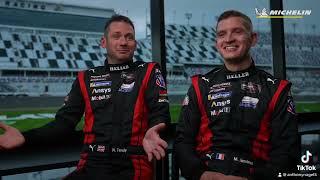 .Nick Tandy + Mathieu Jaminet sum up the feeling of the Rolex 24 Hours 