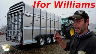 J’achète une Ifor Williams Trailers 3 essieux. N°246