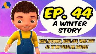 Jan Cartoon in Urdu || A Winter Story || Official Cartoon Remastered || S01 E44