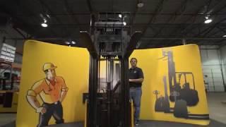 Total Warehouse   Big Joe PDSR Walkie Reach Stacker