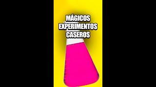 Científicos EXPERIMENTOS CASEROS!  #shorts