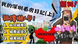 我的深圳租房日記(上)| 香港女生跨城生活‍️| 你們要的深圳租房懶人包來了, 完全免費!!| 租房途徑 貝殼, 鏈家, 小紅書..| 你適合搬上深圳嗎?| 提防中介陷阱️【魚夫人】