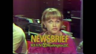 WJLA Washington DC Newsbrief 1979 with Betsy Ashton