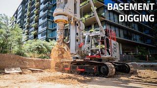 Digging a Large Basement with Blount Contracting in Arizona