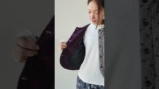 [러블리/골덴배색] 골덴배색누빔자켓 #쉬즈팝 #ootd #코디