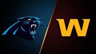 Washington Commanders Vs Carolina Panthers Live Reaction!!!