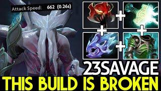 23SAVAGE [Faceless Void] Full Attack Speed is Broken Build Dota 2