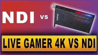 Live Gamer 4K Capture Card vs NDI | AVerMedia Tutorial 2018