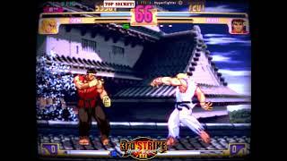 SF3 3rd Strike: Ryu punishing this Ken's bad habit!, you'll see.