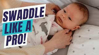 3 Swaddling Techniques Every *NEW* Parent Should Know