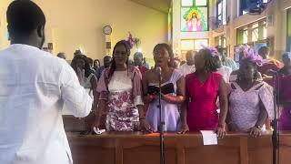 SING THE LORD YE VOICES ALL, KWAME APPIAH JNR x QIC CHOIR @ WEDDING CLIMAX