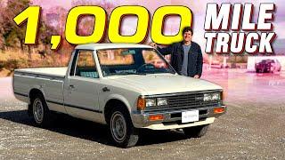 Driving A BRAND NEW 1983 Nissan Truck With Under 800 Original Miles!