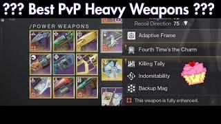 What are the best Heavy Weapons in PvP ? ? ? (Legendary)