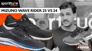 Mizuno Wave Rider 25 vs 24 Comparison Shoe Review | Sportitude