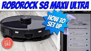 Roborock S8 MaxV Ultra Robot Vacuum and Sonic Mop I LOVE IT!  How to SETUP