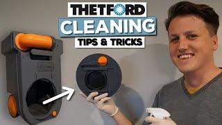 Thetford Cassette Toilet Cleaning Tips & Tricks + How To Open