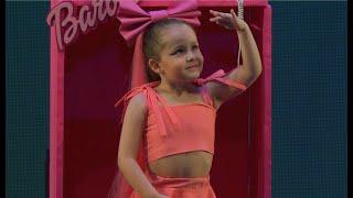 SUPER KIDS DANCES. №1338. CAT, Eva Medvedeva, "Exercise". BARBIE, Miroslava Fedorova.