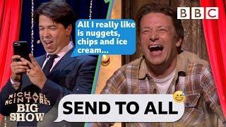 Send To All with Jamie Oliver - Michael McIntyre's Big Show: Series 2 Episode 5 - BBC