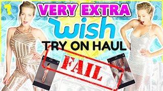 WISH TRY ON HAUL | 10 VERY EXTRA OUTFITS from WISH.com