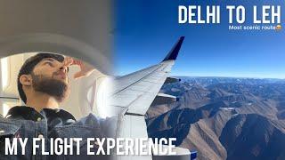 DELHI TO LEH by INDIGO️ | My flight experience