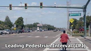 How FDOT is Using Leading Pedestrian Intervals to Make Intersections Safer