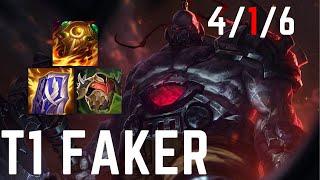 T1 Faker Sion vs Sylas [MID] Patch 14.2 Korea Master