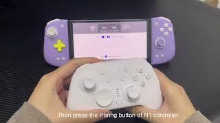 How to connect Mobapad N1 controller to Nintendo Switch