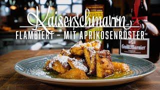 Fluffiger Kaiserschmarrn (flambiert) – Kochen im Tal