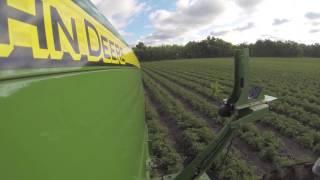 John Deere 4940 Indiana Tomato Spraying