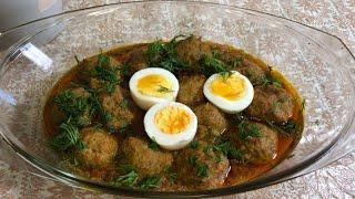 Afghani kofta recipe|Afghani meatballs recipe|طرز تهیه کوفته خوشبو و خوشمزه|kofta recipe