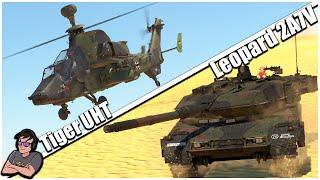 Top Tiers Scariest Tank Hunters & It's German - Leopard 2A7V & Tiger UHT - War Thunder