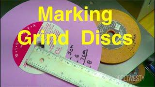 Skate Sharpening Tips : grind disk tell tale radius marks