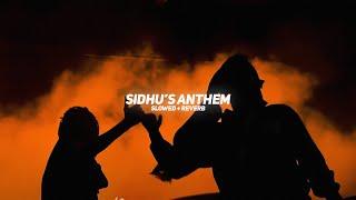 Sidhu's Anthem (Slowed + Reverb) - Sidhu Moose Wala | BARATO NATION