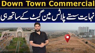 New Deal in Bahria Town Karachi | 133 Yards Commercial Plots on Installments | Downtown Commercial