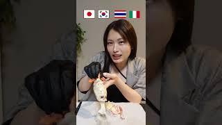 大きいボイルやりいか / spear loliginid squid　#mukbangs