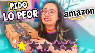 COMPRÉ los MATERIALES PEOR VALORADOS de AMAZON  *Que horror* ️ Craftingeek