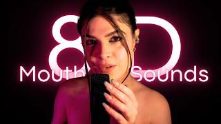  SOLO MOUTH SOUNDS ASMR (8D Wet Mouth Sounds in the background)