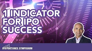 One Simple Stock Indicator for IPO Success