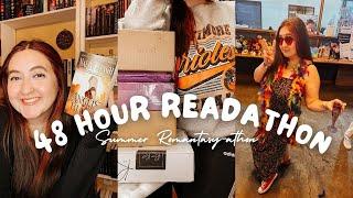 48 Hour Readathon: Romantasy-athon | Reading Sprints, A Book Haul...