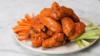 The Best Crispy Buffalo Wings