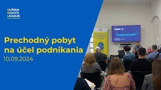 Webinár (UA): Prechodný pobyt na účel podnikania