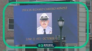 Funeral services underway for fallen Philadelphia police officer Richard Mendez