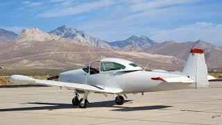 First Time Flying a Small Airplane - Hitching a Ride in a 1947 Navion 225