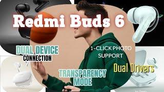 Redmi Buds 6 Super ANC Earbuds । With 3 Modes