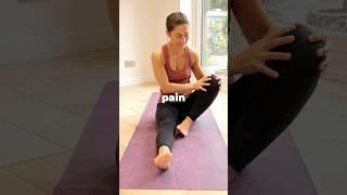 How to modify yoga poses for knee pain