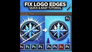 Easy Way To Fix Rough Edges On Logo!