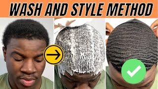 Wash & Style Method | 360 Waves Tutorial/WalkThrough